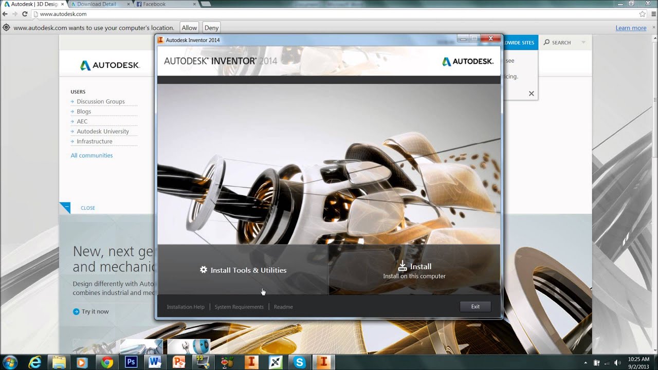 autodesk inventor 2013 download